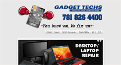 Desktop Screenshot of bustedgadgets.com